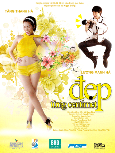 Poster quảng bá cho bộ phim Đẹp từng centimet.